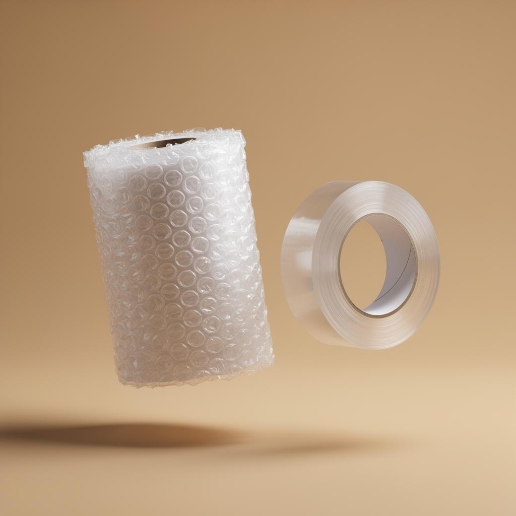 Pluriball e nastro da imballaggio