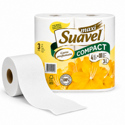 Carta Igienica Compatta 3 Veli Profumata